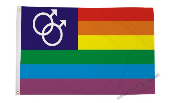 Rainbow Mars Flag